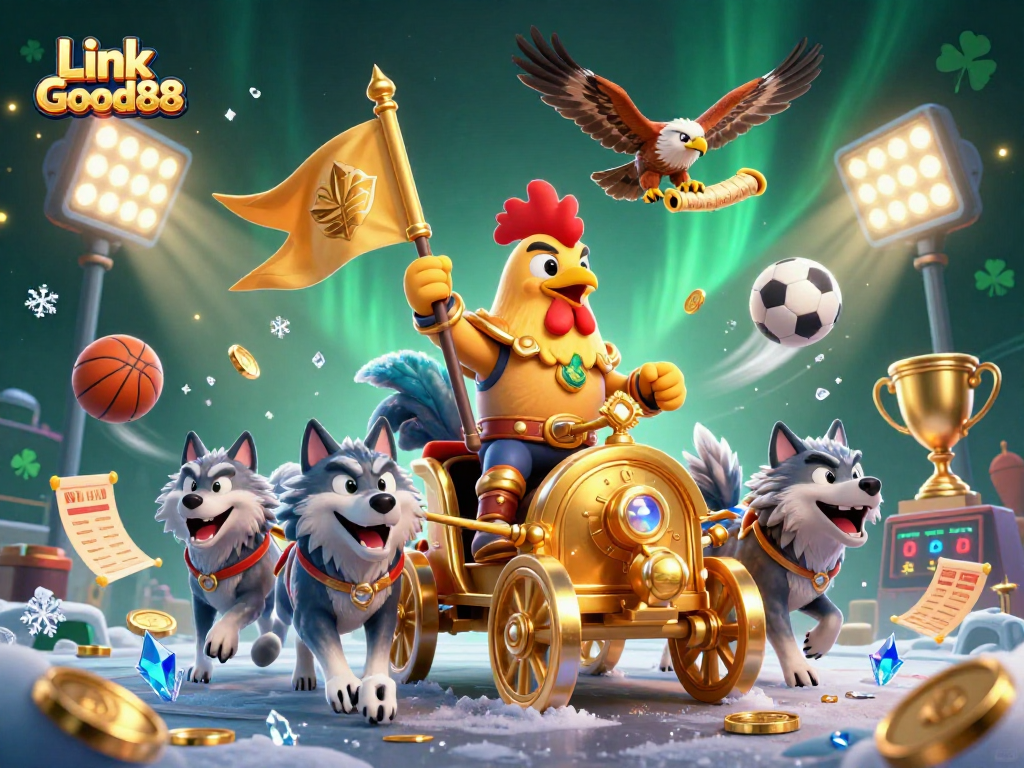 Engage with Link Good88 in an exciting online betting scene featuring dynamic sports elements and prizes.