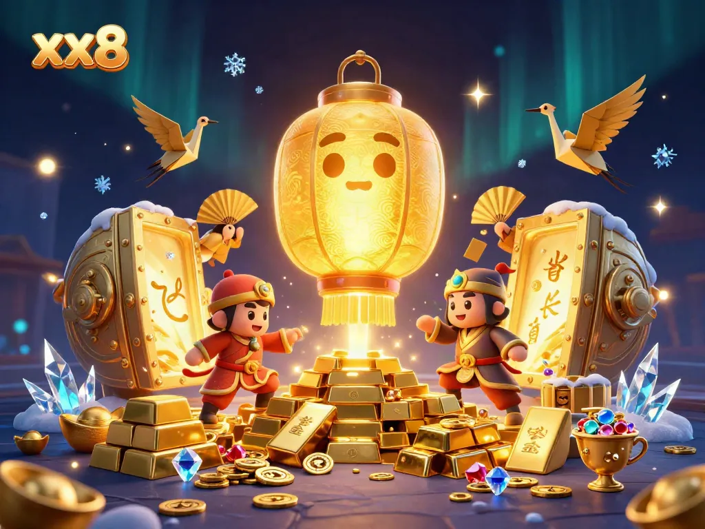Experience thrilling gameplay with xx8 in a dynamic casino scene filled with rich treasures and excitement.