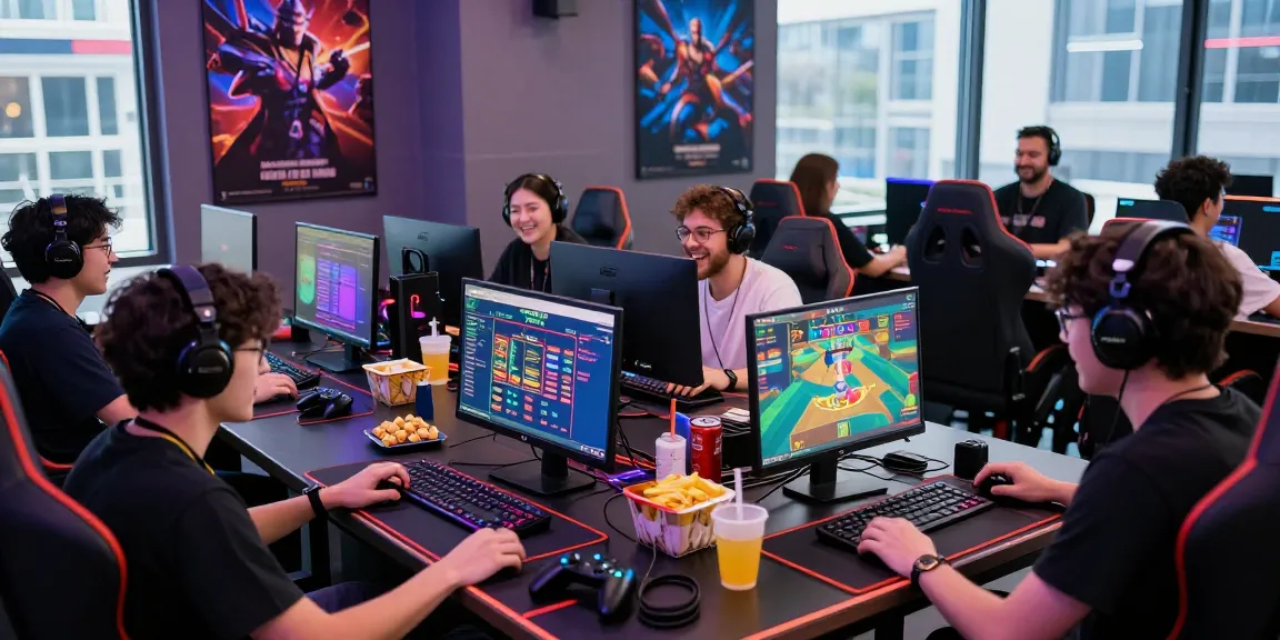 Online gaming enthusiasts at https://shbet.cruises/ engaging in virtual betting with vibrant setups and city views.