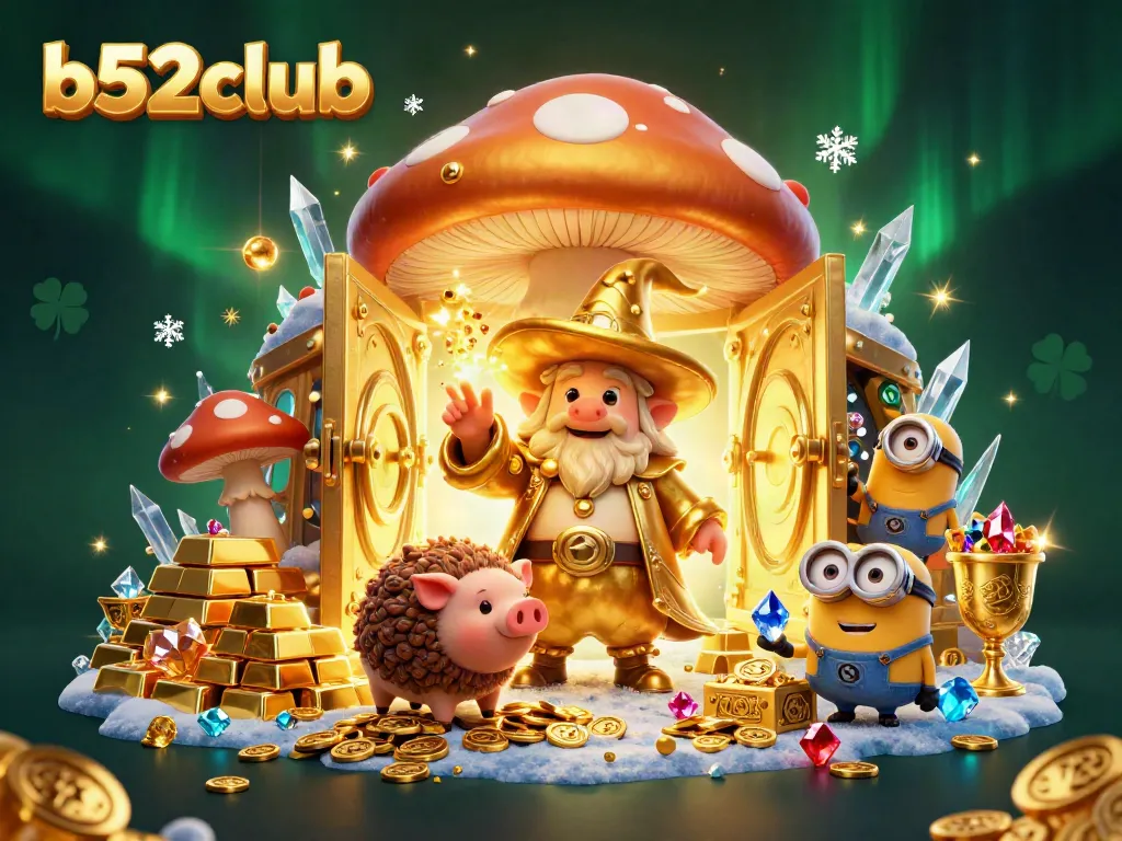 Engage with b52club's magical treasure world where golden riches and charm await players.