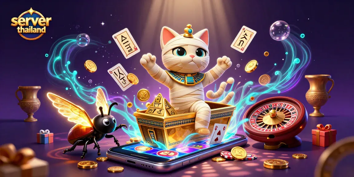 Experience thrilling gaming with the server thailand showcasing dynamic slots and casino elements.