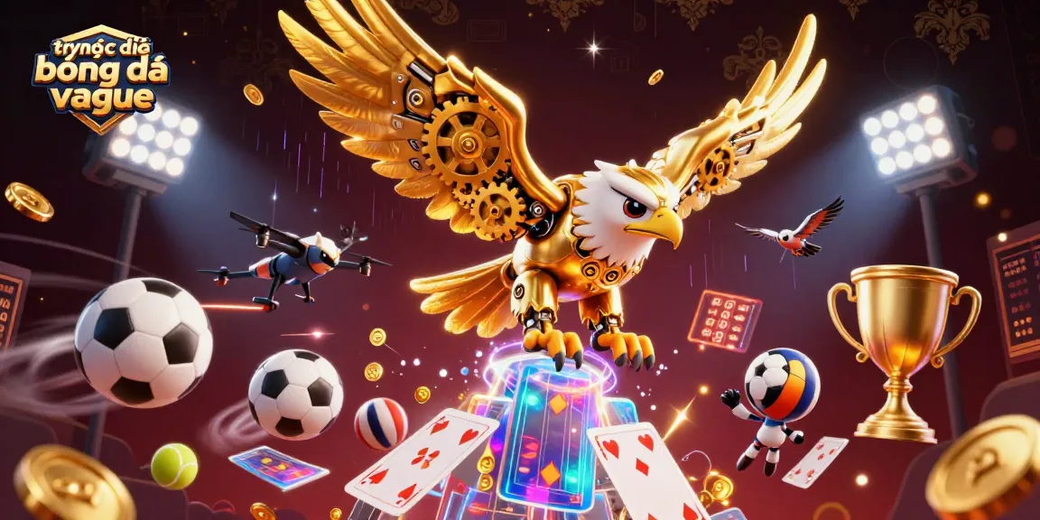 Experience thrilling trực tiếp bóng đá v-league action with dynamic 3D elements and vibrant sports visuals.