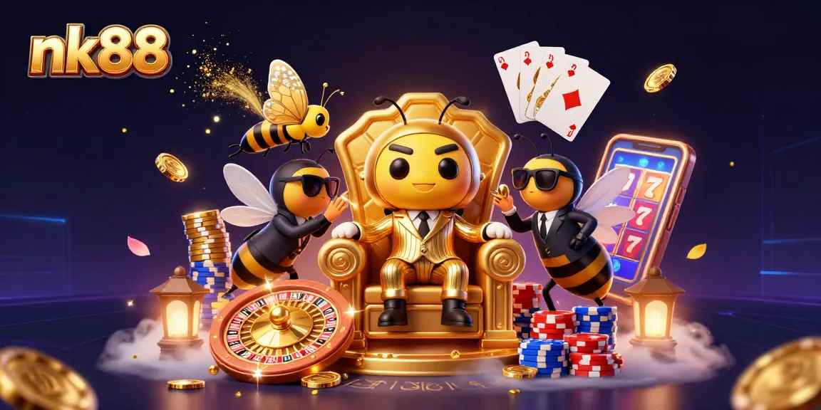 Experience thrilling gameplay at nk88 with lively casino characters enveloped in rich 3D elements.