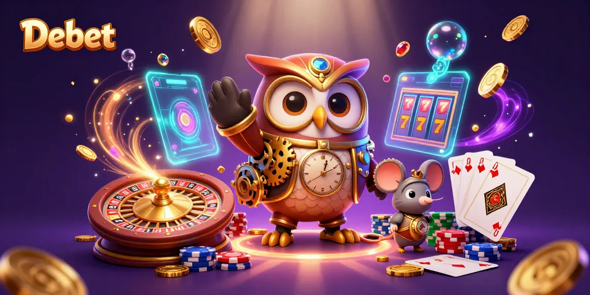 Bet Big with Debet: Engage in immersive casino adventures with vibrant visuals and thrilling game elements.